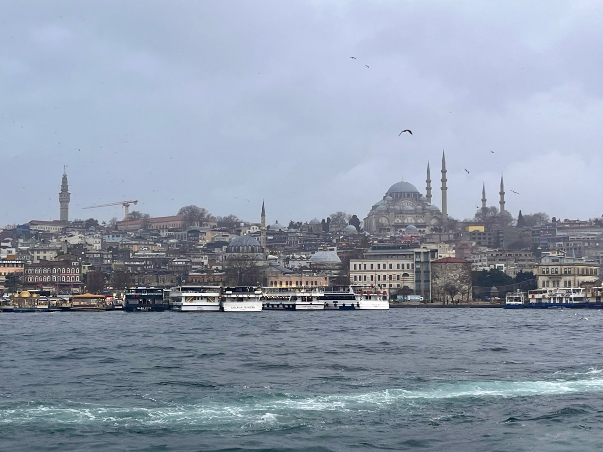 Istanbul sotto la pioggia